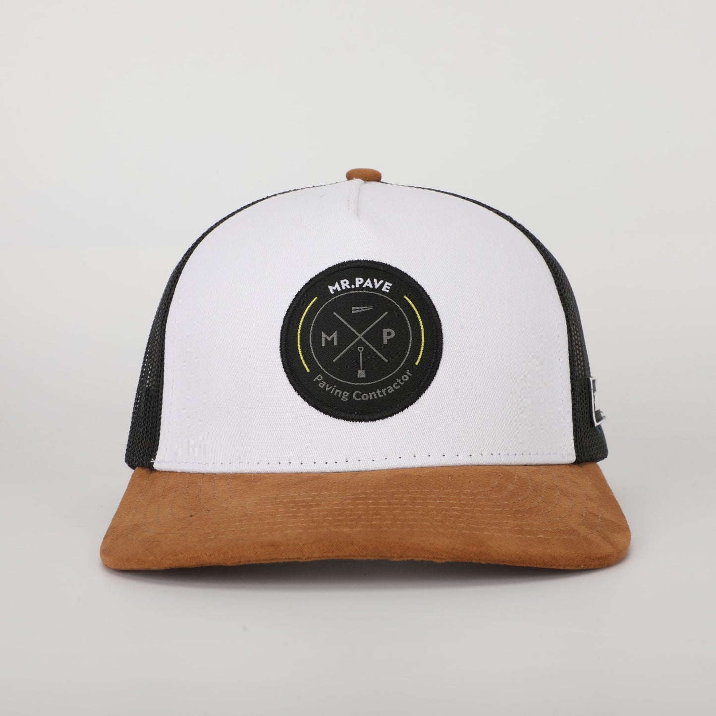 Tricolor White Front MR.Pave Hat