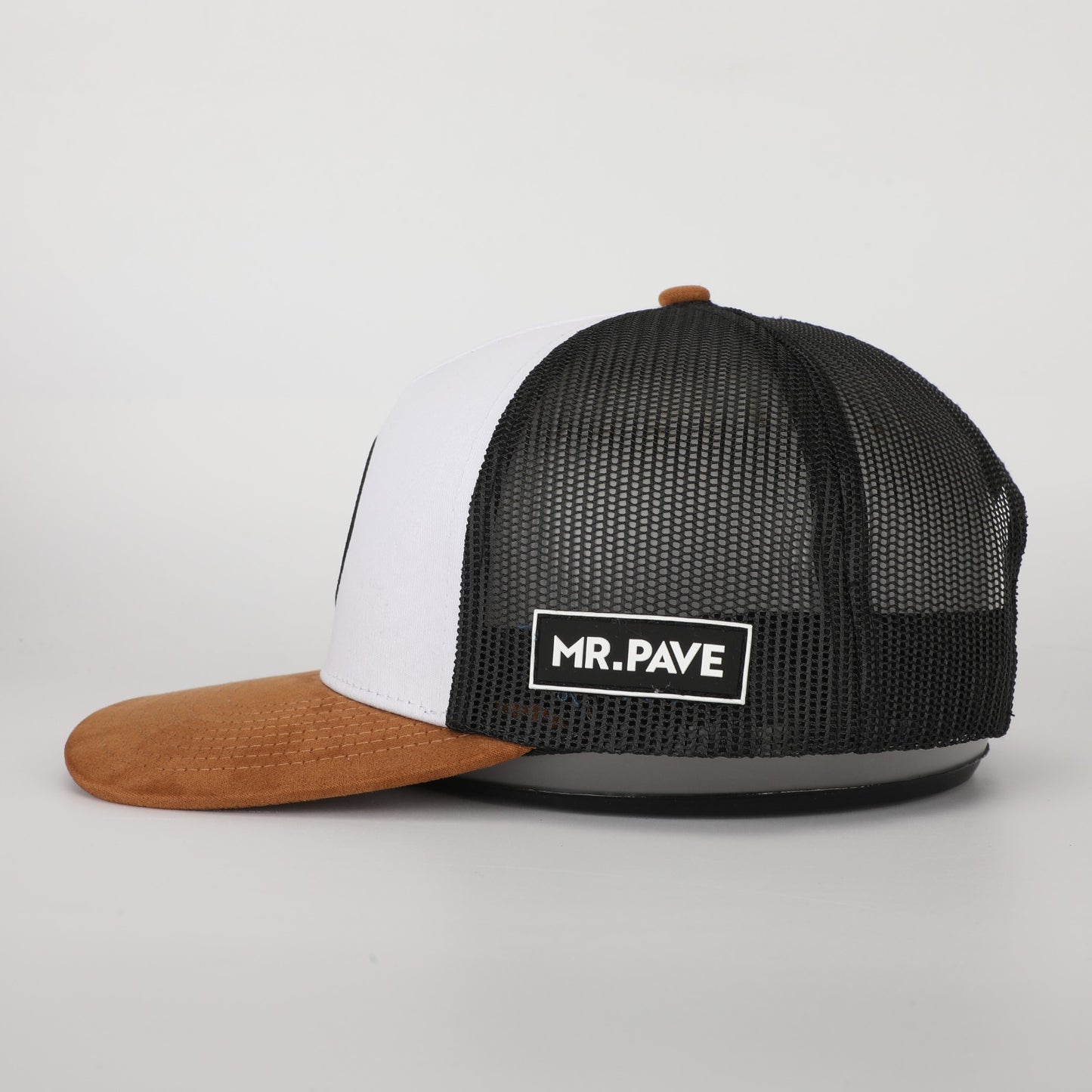 Tricolor White Front MR.Pave Hat